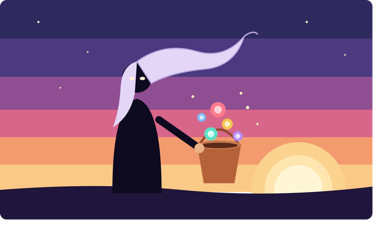 The Open Bucket: Holding Thoughts or Perspective Lightly and Letting Time Do the Sifting
